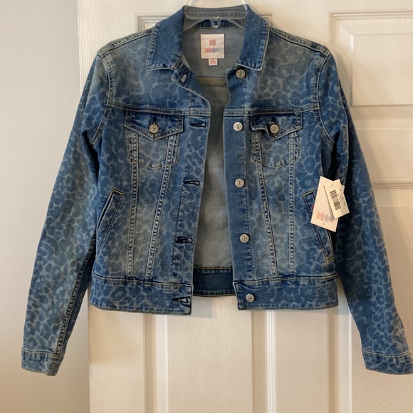 LULAROE Jeans Jacket size XS brand new with tags length 20” bust 30” - Picture 4 of 12